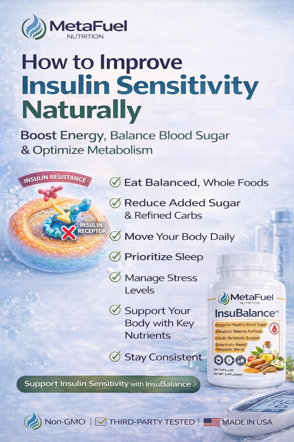 How to improve insulin sensitivity naturally