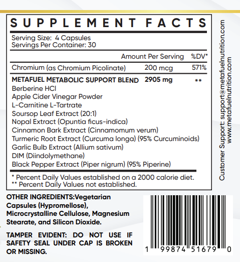 MetaFuel Nutrition- InsuBalance™